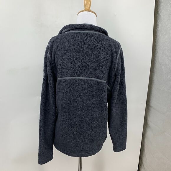 Kuhl Avalon Snap Fleece Jacket Womens S Small Gray 1/4 Button Pockets Pullover - Picture 4 of 16